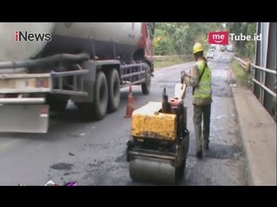 Jelang Mudik, Jalur Pantura yang Rusak Mulai Diperbaiki Petugas Bina Marga - iNews Sore 29/05