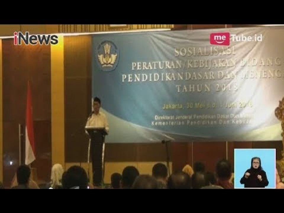 Tanggapan Mendikbud Terkait Sistem Zonasi dan Siswa Berprestasi Gantung Diri - iNews Siang 31/05