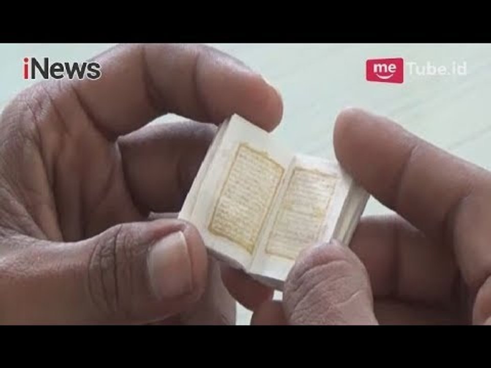 Polewali Mandar Tinggalkan Warisan Berupa Alquran Mini Berukuran 3x2 Centimeter - iNews Pagi 31/05