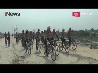 Kakorlantas dan Tim Tinjau Kesiapan Tol TransJawa Menggunakan Sepeda - iNews Pagi 02/06