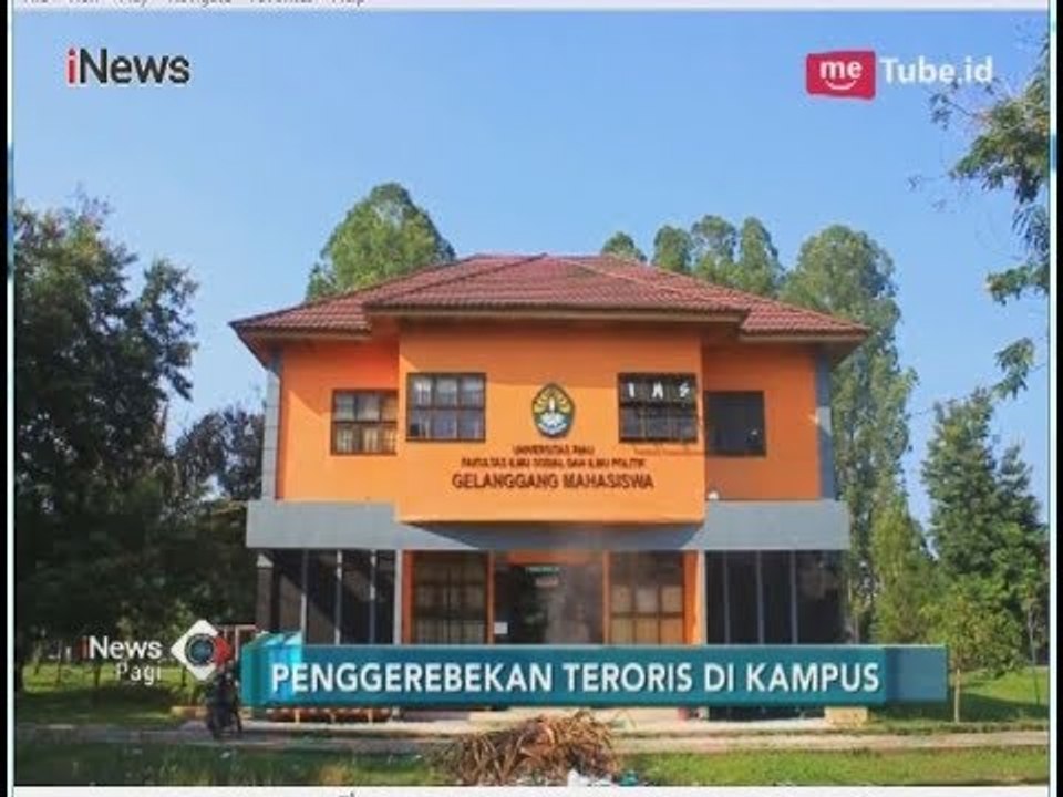 Pasca Penangkapan Teroris, Gelanggang Mahasiswa Univ Riau Sepi - iNews Pagi 04/06