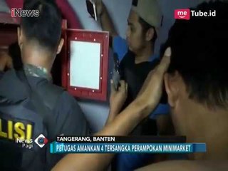 Video herunterladen: Polisi Ringkus 4 Perampok Minimarket di Tangerang - iNews Pagi 04/06