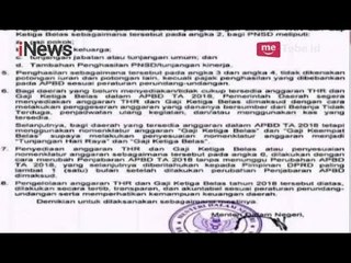 Dibalik THR dan Gaji ke 13 PNS Ternyata dari Dana APBD - Special Report 04/06