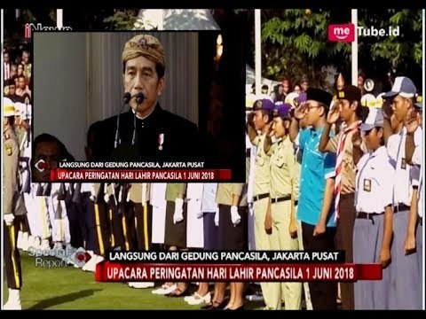 Berbusana Jawa, Jokowi Pimpin Upacara Peringatan Hari Lahir Pancasila - Special Report 01/06