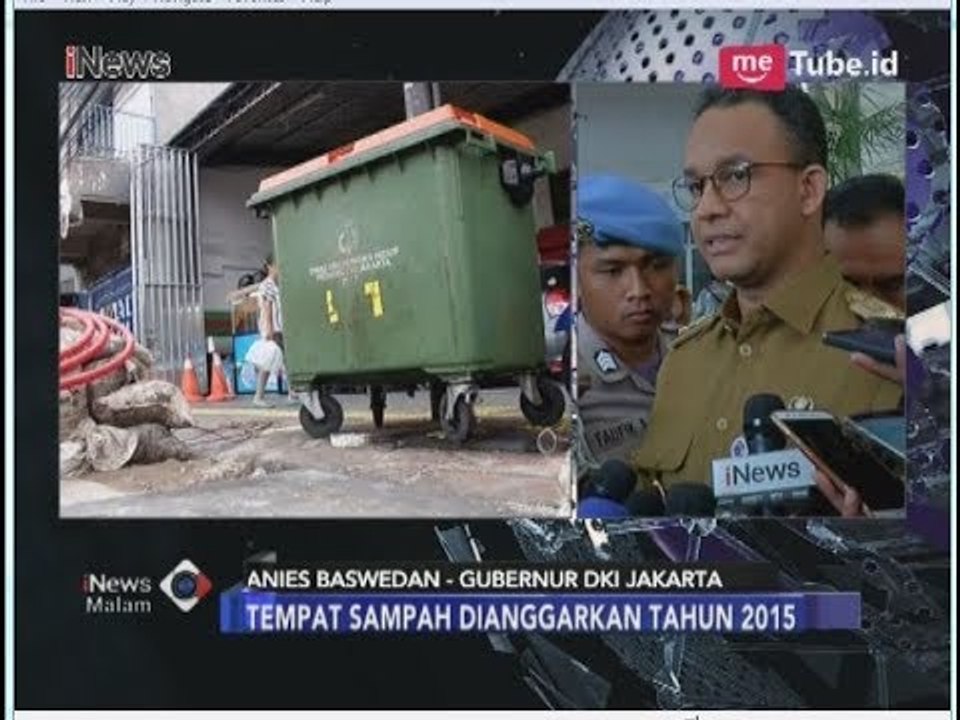 Penjelasan Anies Soal Tong Sampah Made In Jerman - iNews Malam 05/06