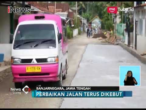Persiapan Mudik, Pelebaran & Pengaspalan Jalan di Semarang Terus Dikebut - iNews Siang 05/06