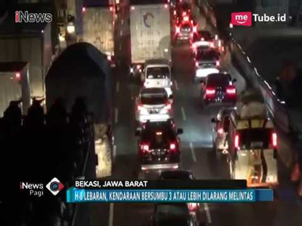 Malam Tadi Ruas Tol Cikampek Mulai Padat - iNews Pagi 05/06