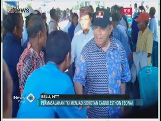 Cagub NTT Esthon Foenai, Fokus Cegah Pengiriman TKI Ilegal - iNews Pagi 06/06
