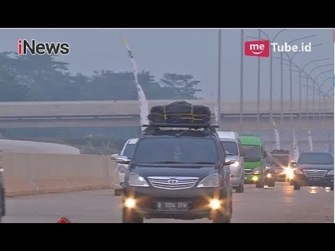 Jumlah Kendaraan Pemudik yang Melintas di Tol Batang-Semarang Meningkat - iNews Pagi 10/06