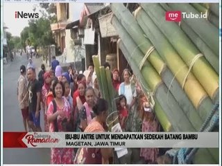 Ibu-ibu Antre Untuk Dapatkan Sedekah Batang Bambu di Magetan - iNews Malam 07/06