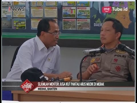 Kapolri, Panglima TNI, dan 4 Menteri Tinjau Arus Mudik di Pelabuhan Merak - iNews Sore 11/06