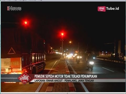 Pemudik Sepeda Motor di Pemalang Tidak Terjadi Penumpukan - Special Report 11/06