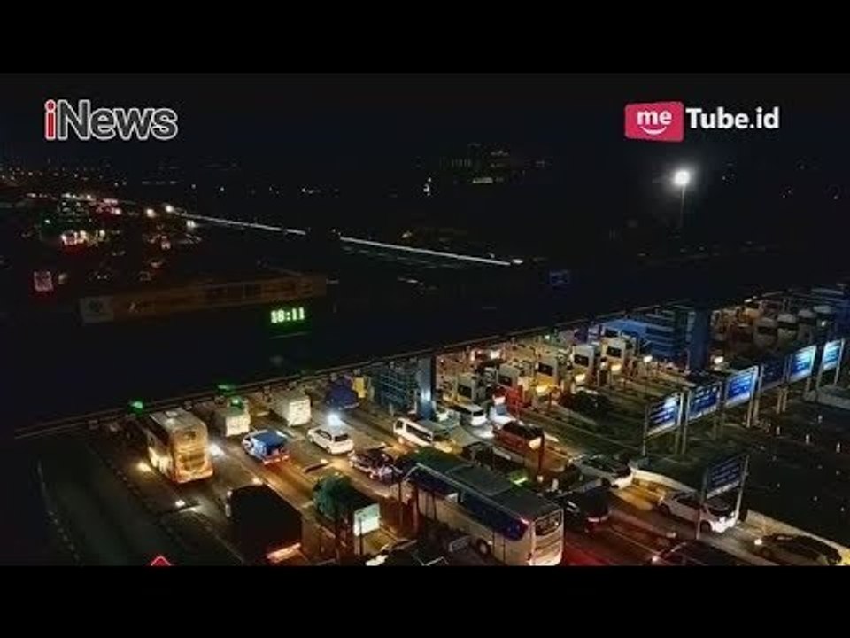 Pantauan Arus Lalu Lintas di Jalur Mudik Tol Cikarut dan Pelabuhan Merak - iNews Malam 10/06
