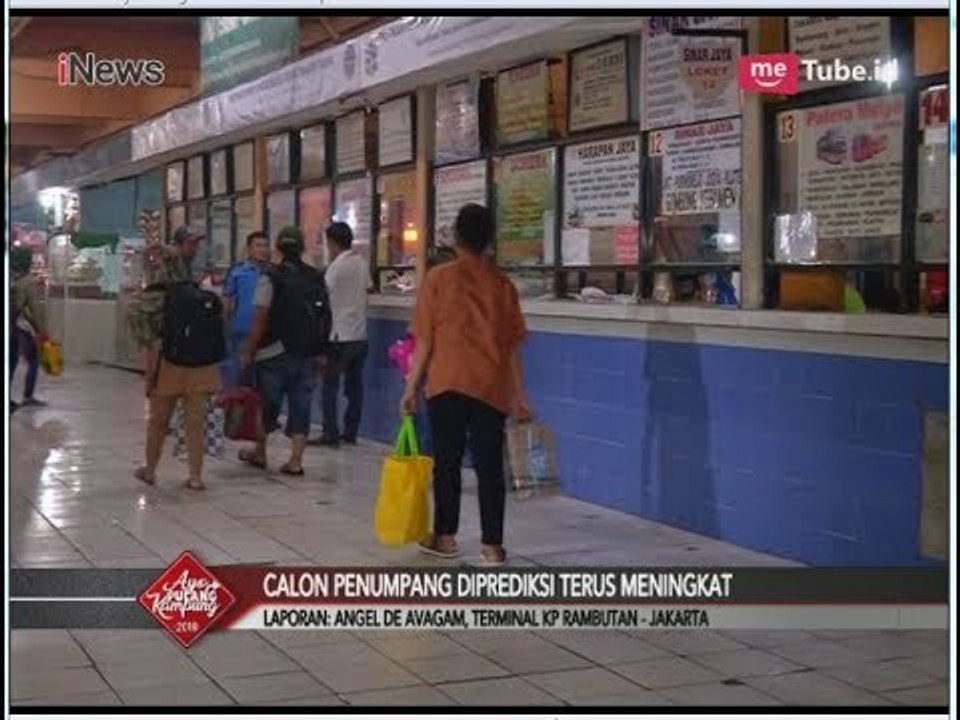 H-4 Lebaran, 52.671 Penumpang Bus Berangkat dari Terminal Kampung Rambutan - Special Report 11/06