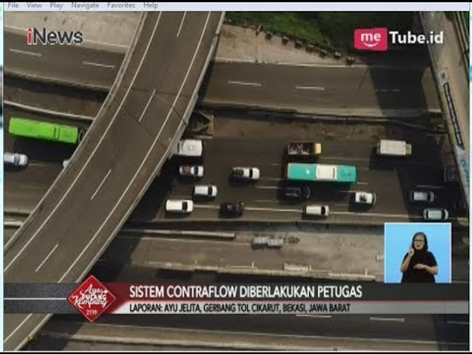 Sempat Macet, Tol Cikarang Utama Diberlakukan Sistem Contra Flow - iNews Siang 12/06