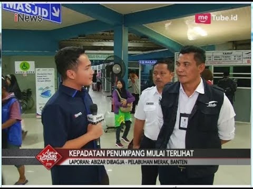 Kepadatan Pelabuhan Merak Mulai Terlihat Malam Ini - Special Report 12/06