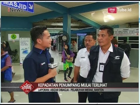 Kepadatan Pelabuhan Merak Mulai Terlihat Malam Ini - Special Report 12/06