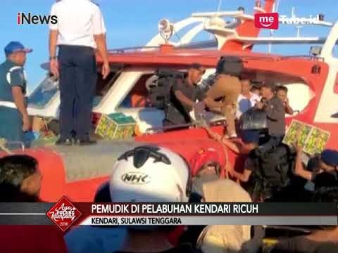 Kapasitas Kapal Penuh, Pemudik di Pelabuhan Kendari Ricuh - iNews Sore 12/06