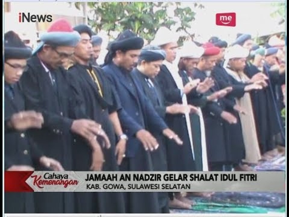 Jamaah An-Nadzir di Gowa Rayakan Lebaran Kamis 14 Juni - iNews Sore 14/06