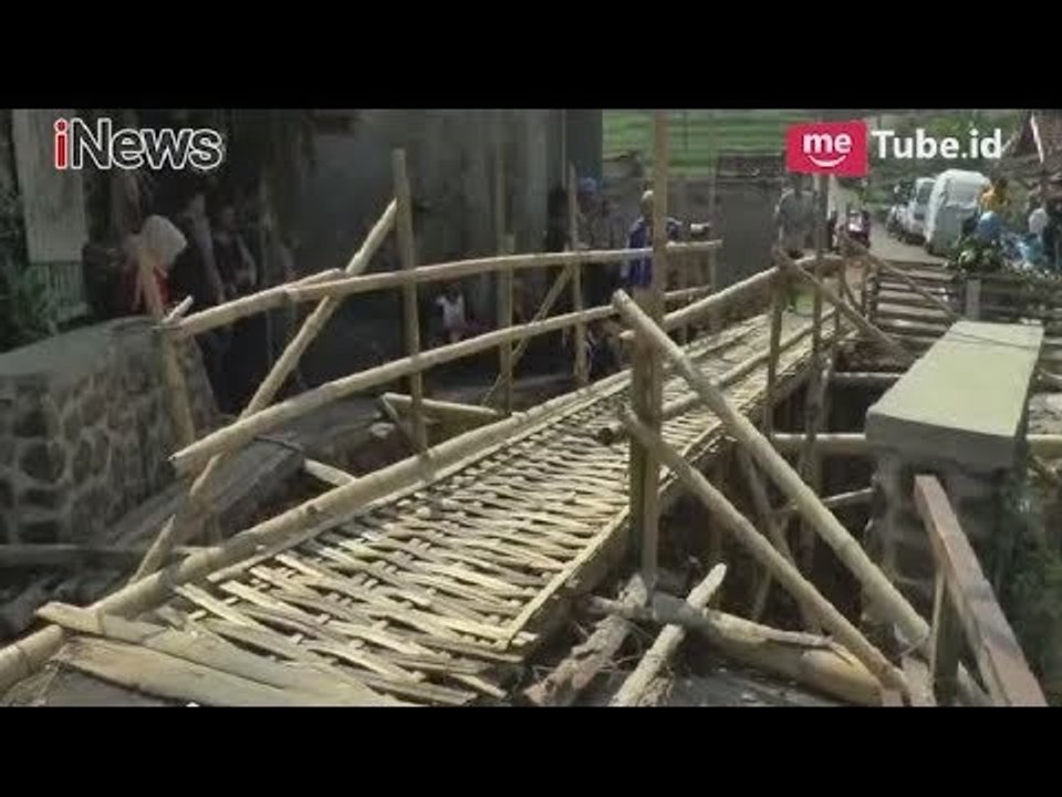 Lambannya Perbaikan, Warga Desa Tanjunghurip Gotong Royong Buat Jembatan Darurat - iNews Pagi 14/06