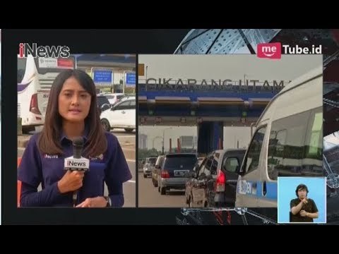 Lalu Lintas Cikarang Utama Ramai Lancar, Arus Balik Diprediksi 17-18 Juni - iNews Siang 15/06
