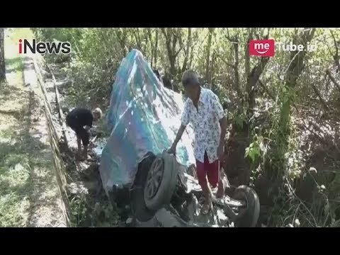 Mobil Pemudik Terjun ke Parit Sedalam 2 Meter, Pengemudi Terluka - iNews Pagi 17/06