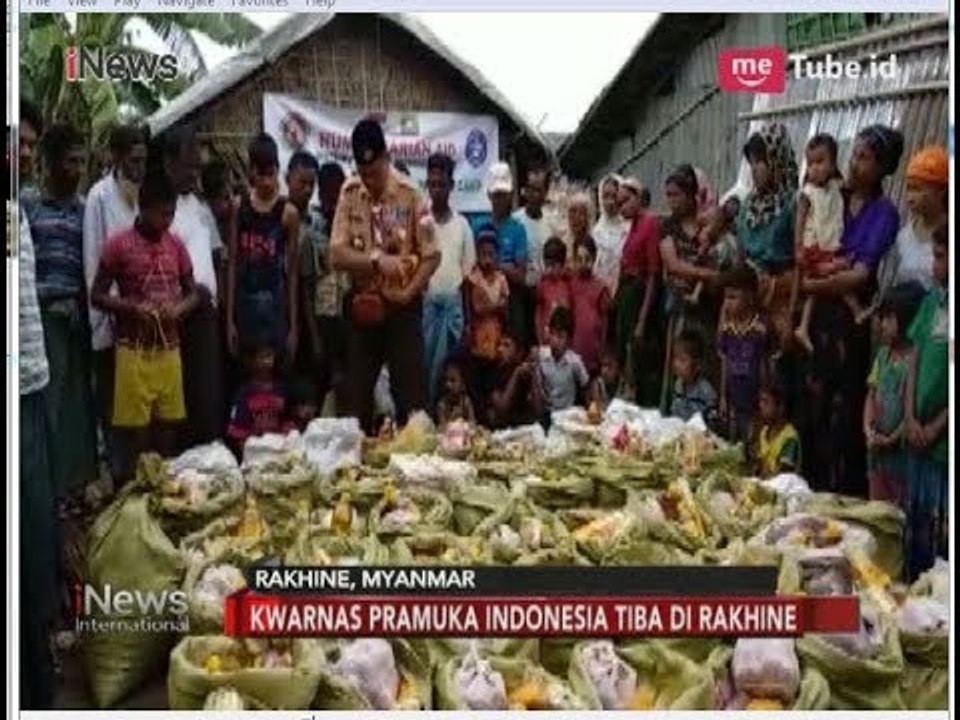 Kwarnas Pramuka Beri Bantuan untuk Pengungsi Rohingya di Myanmar - iNews Internasional 05/06