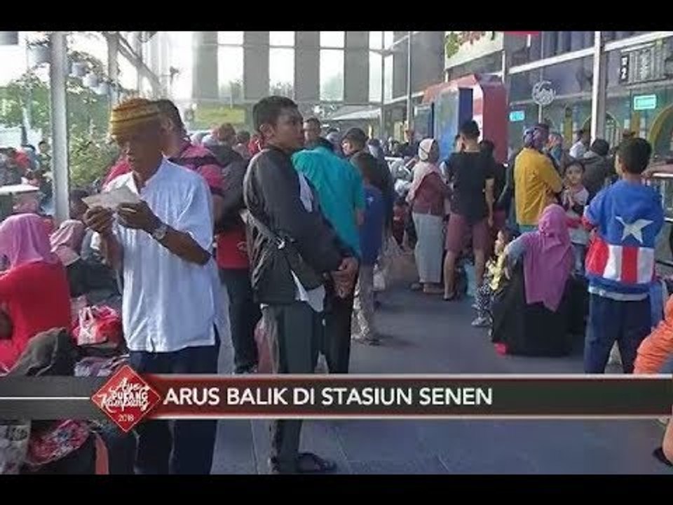 Arus Balik, Diprediksi 21 Ribu Pemudik Tiba di Stasiun Pasar Senen - iNews Sore 18/06