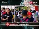 H 4, Stasiun Pasar Senen Ramai Penumpang Arus Balik - iNews Pagi 19/06