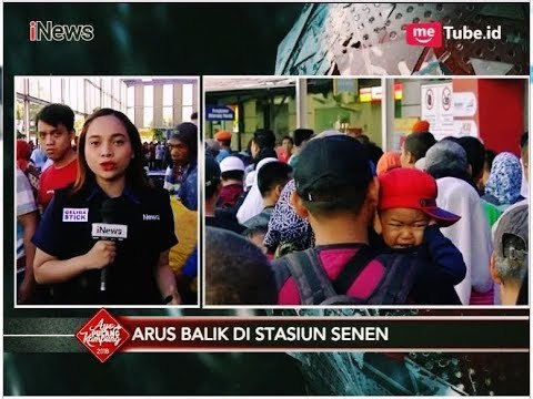 H+4, Stasiun Pasar Senen Ramai Penumpang Arus Balik - iNews Pagi 19/06