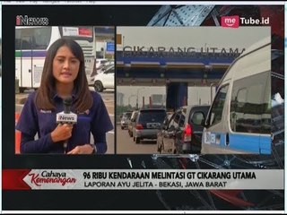 Hari Lebaran, Arus Lalu Lintas Tol Cikarang Utama Lancar - Special Report 15/06