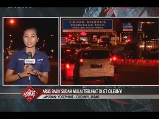 Download Video: Arus Balik di Tol Cileunyi Mulai Terlihat, Arus Lalu Lintas Padat - Special Report 18/06