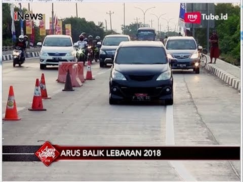 Arus Balik H+3, Lalin Simpang Gandulan Ramai Lancar - iNews Pagi 19/06