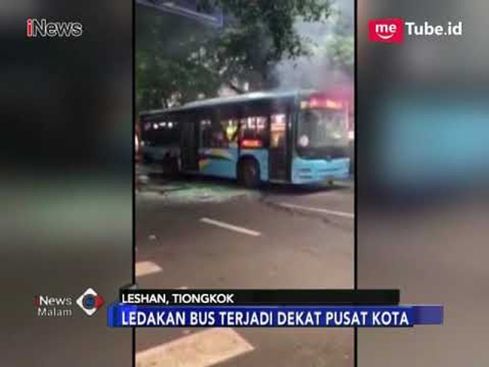 Detik-detik Bus di China Meledak, 15 Orang Terluka - iNews Malam 19/06