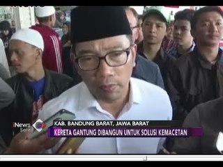 Gerah dengan Kemacetan Bandung, Paslon 'Rindu' Ingin Bangun Kereta Gantung - iNews Sore 19/06
