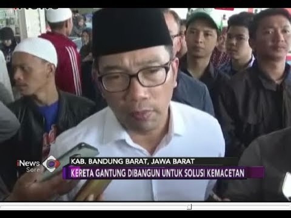 Gerah dengan Kemacetan Bandung, Paslon 'Rindu' Ingin Bangun Kereta Gantung - iNews Sore 19/06