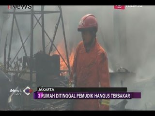 Diduga Akibat Bakar Sampah, 3 Rumah yang Ditinggal Mudik Hangus Terbakar - iNews Sore 20/06