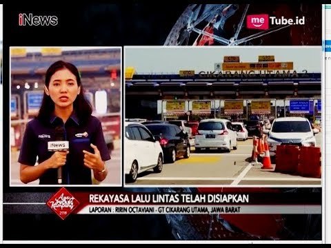 H+5, Arus Lalu Lintas Pagi Hari di Tol Cikarang Utama Terpantau Normal - iNews Pagi 20/06