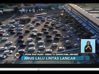 Puncak Arus Balik Pertama, Jasa Marga Buka 18 Gardu Tol pada 19 Juni 2018 - iNews Siang 19/06