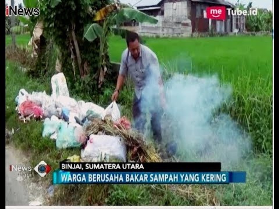 Warga Binjai Keluhkan Deretan Sampah di Pinggir Jalan - iNews Pagi 21/06