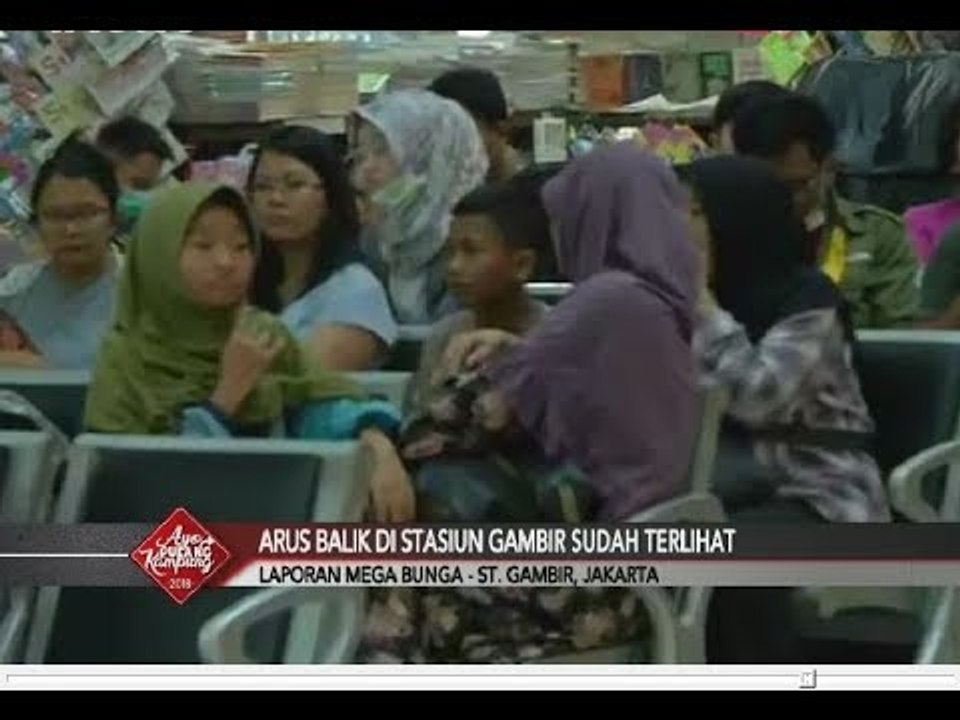 Tak Hanya di Stasiun Pasar Senen, Pemudik pun Mulai Padati Gambir - Special Report 19/06