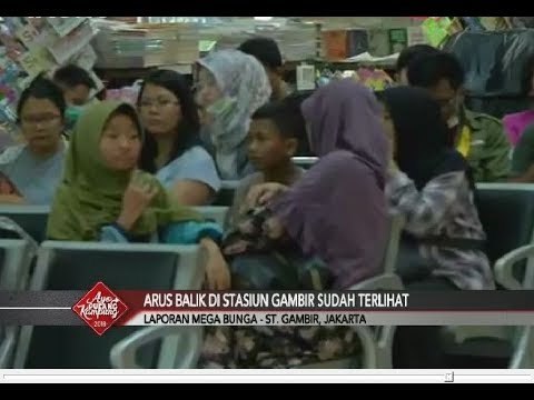 Tak Hanya di Stasiun Pasar Senen, Pemudik pun Mulai Padati Gambir - Special Report 19/06