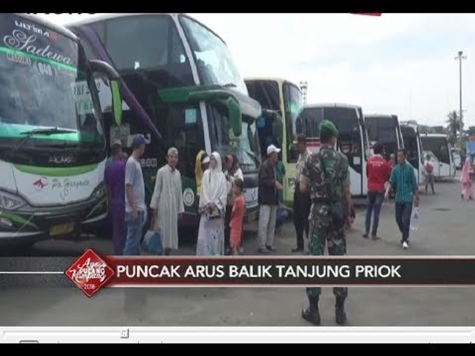Puncak Arus Balik Mulai 21 Juni, 3800 Pemudik Padati Terminal Tanjung Priok - Special Report 21/06