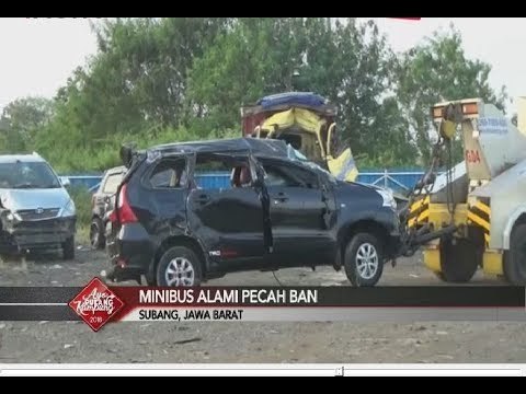 Akibat Pecah Ban, Minibus Terbalik di Ruas Tol Cipali KM 118 - Special Report 20/06