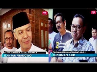 Dua Paslon Cagub Jateng 2018 Saling Silaturahmi - iNews Pagi 21/06