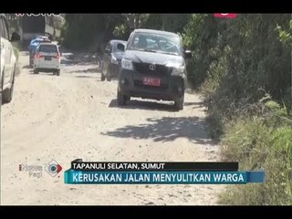 Download Video: Tak Digubris Pemerintah, Jalan Lintas Sumatera Batu Jomba Kian Rusak Parah - iNews Pagi 22/06