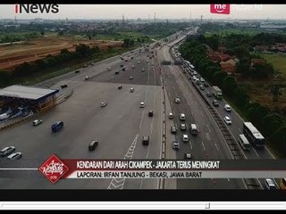 Pantauan Arus Balik di Gerbang Tol Cileunyi dan Cikarang Utama - iNews Sore 20/06
