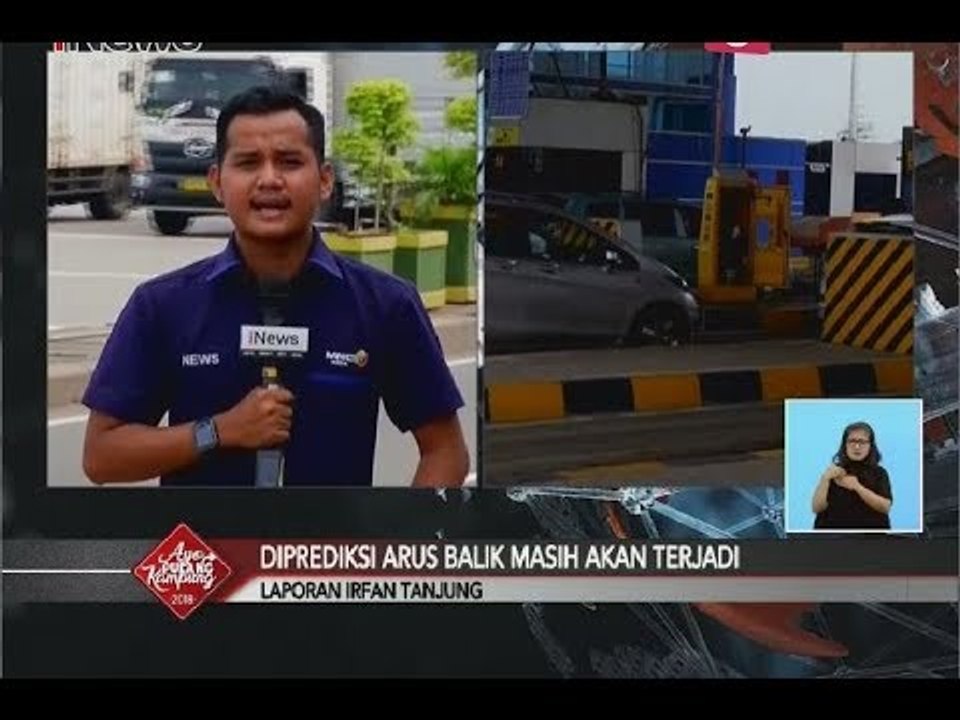 H+6 Lebaran, 100 Ribu Lebih Kendaraan Arus Balik Melintas di Tol Cikarut - iNews Siang 22/06
