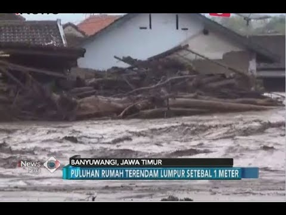 Detik-detik Dahsyatnya Banjir Bandang Terjang Banyuwangi - iNews Pagi 23/06