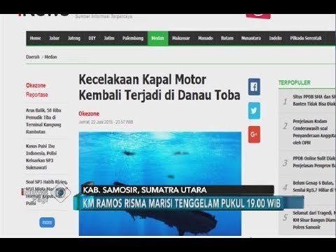 LAGI!! KM Ramos Risma Marisi Tenggelam di Danau Toba - iNews Pagi 23/06